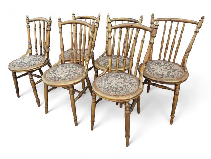 1890's Bentwood Chairs Set of 6