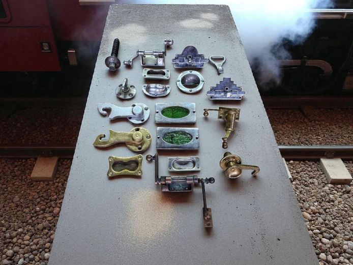 South African Railway Hardware Accessories Stamped SAS/SAR