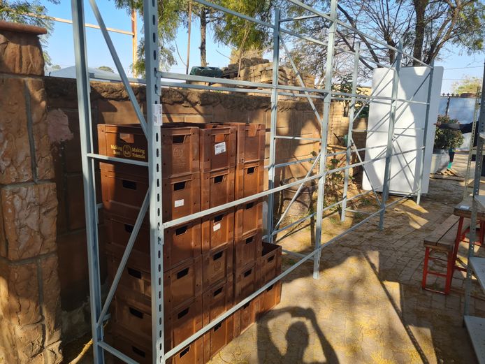 1 X 3 BAY LIGHT INDUSTRIAL SHELVING