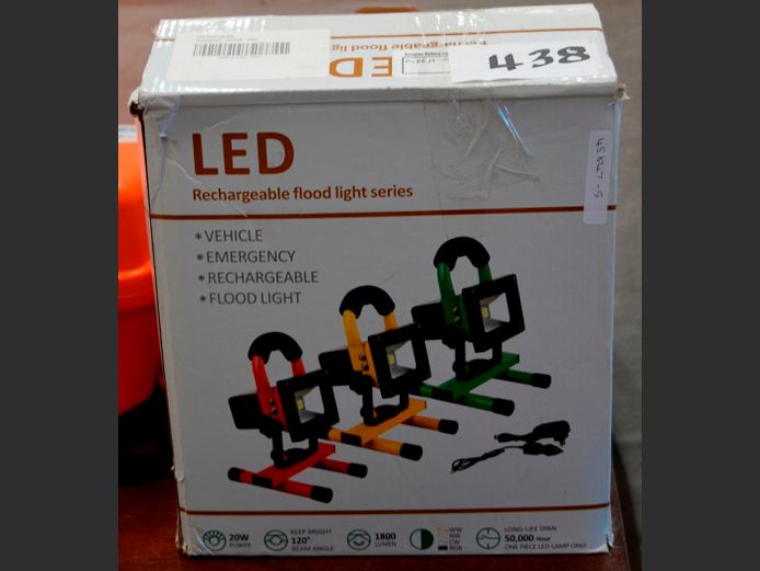 RECHARGEABLE FLOODLIGHT [Untested]