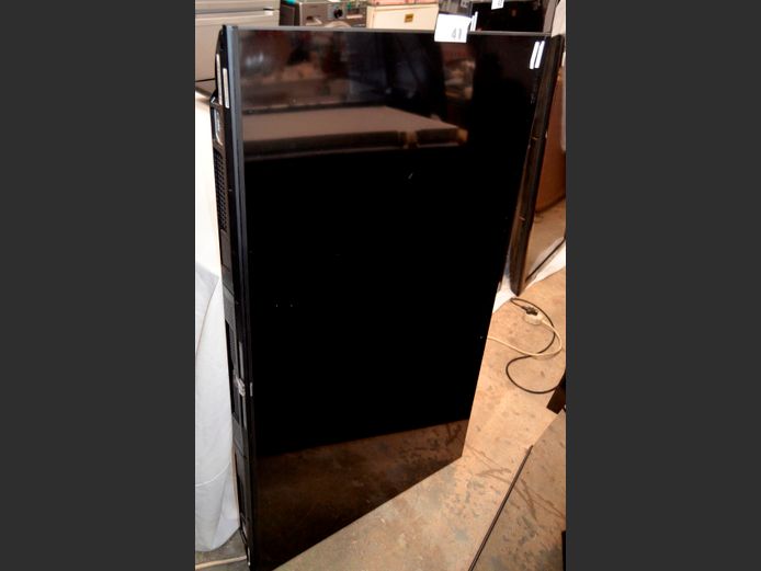 HISENSE 55" L.E.D. TV [Switches on, untested further, screen cracked]  ### LICENCE PLEASE ###