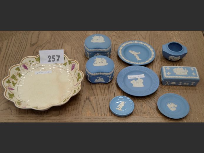 WEDGWOOD TRINKET BOXES, COLLECTABLE PLATES, etc