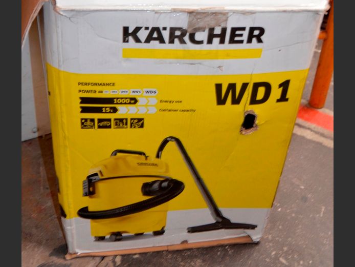K'ARCHER WD1 VACUUM CLEANER [Switches on, Untested further]