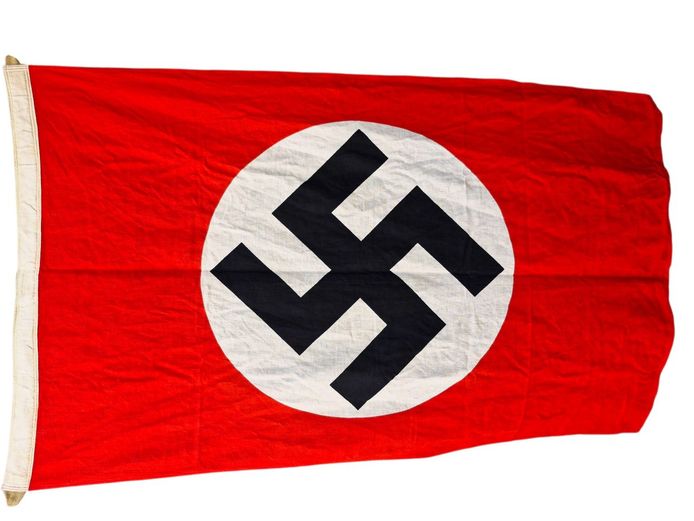 WWII German Third Reich Swastika NSDAP Flag