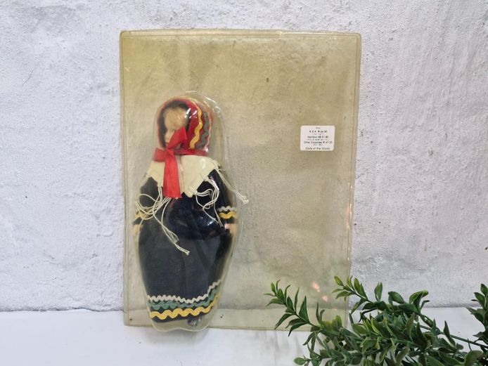 Vintage 'Dolls of the World' Collectible Doll in Original Packaging