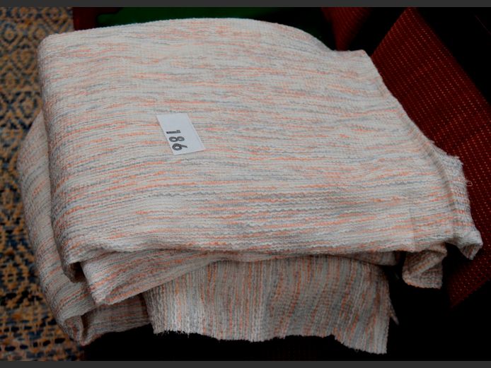 SET OF 5 DROPS MULTI-COLOURED CURTAINS