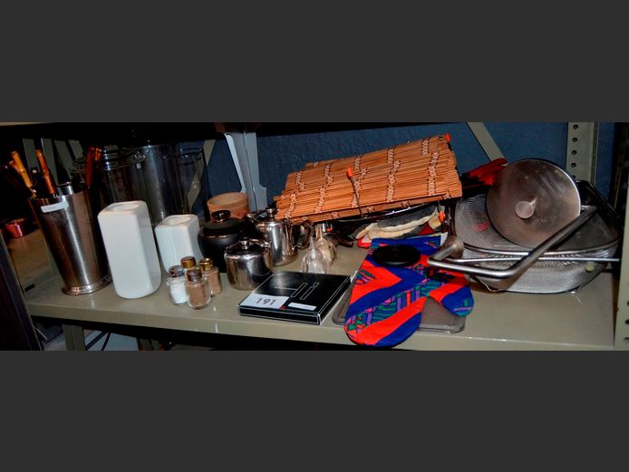 WINE COOLERS, STAINLESS STEEL JUG, PLACEMATS, etc