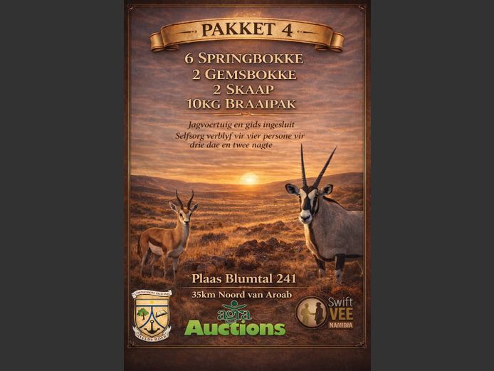 HUNTING PACKAGE | RIVAATSKOOL EXCELSIOR JAGPAKKETTE AANLYN VEILING