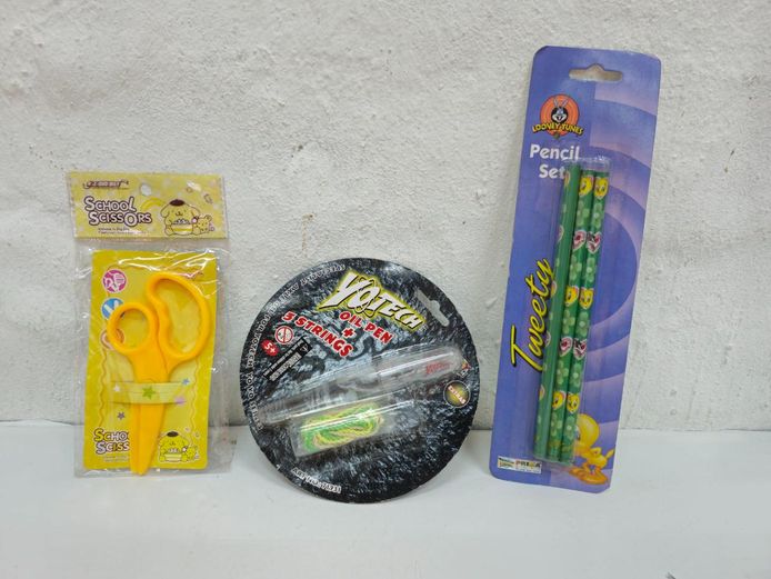 Assorted Kids' Stationery & Yo-Yo Maintenance Kit