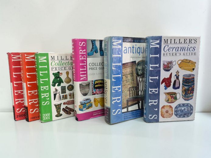 Collection of Miller's Antiques & Collectables Price Guides - 6 Volumes