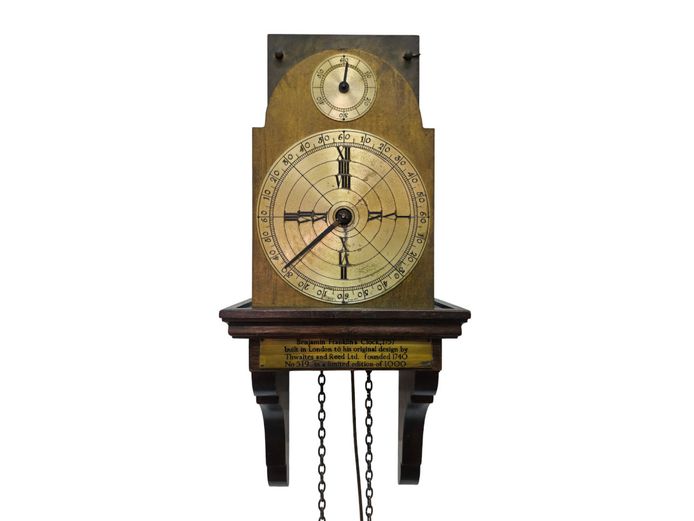 A Limited Edition Thwaites & Reed "Benjamin Franklin's Clock" Wall Timepiece (No. 519/1000)