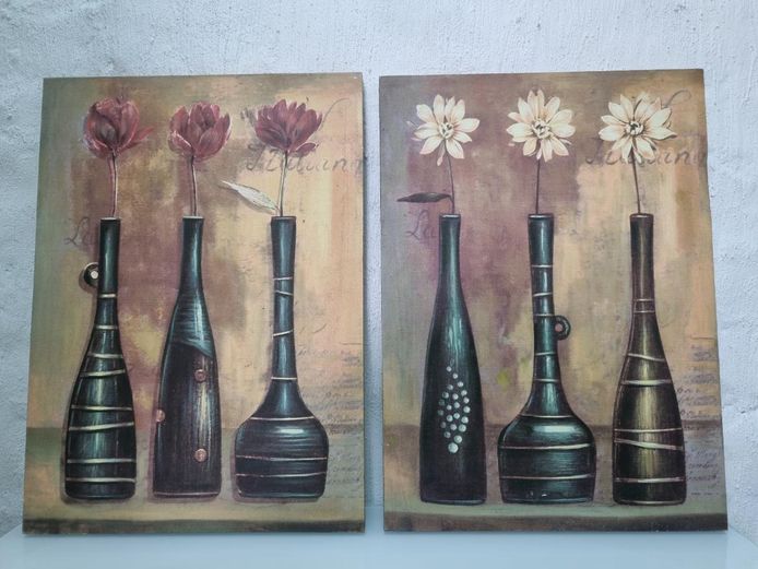 Decorative Printed Boxed Wall Art Set
