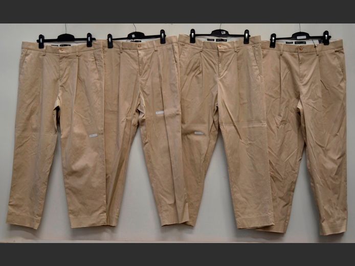MARKHAM LOT OF 4: CHINOS [Sizes 32 & 34]