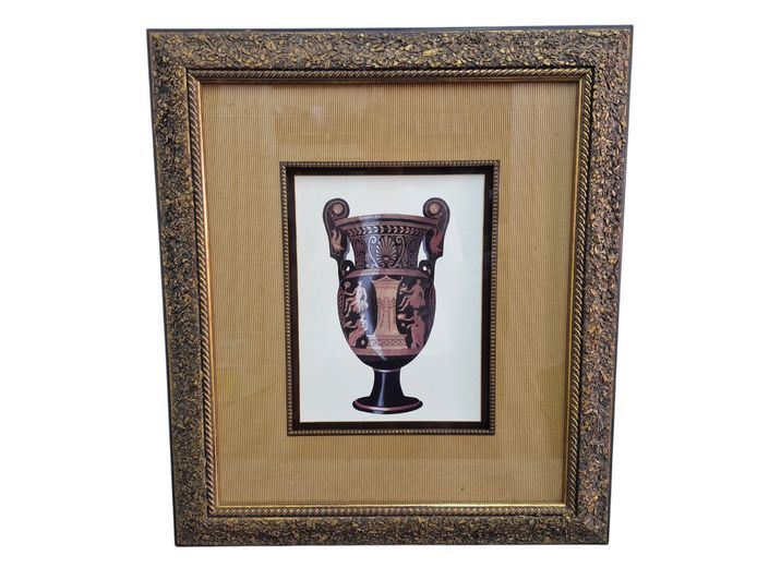 Ancient Etruscan Vase Framed Art Print