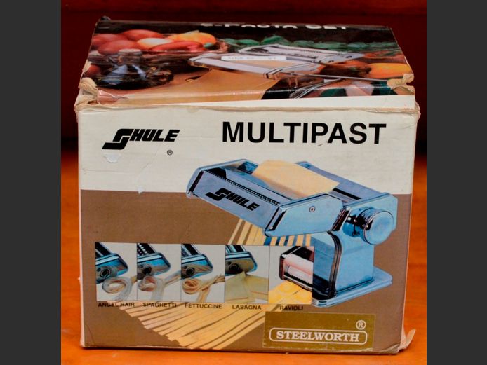 MULTIPAST PASTA MAKER IN BOX WITH MANUAL