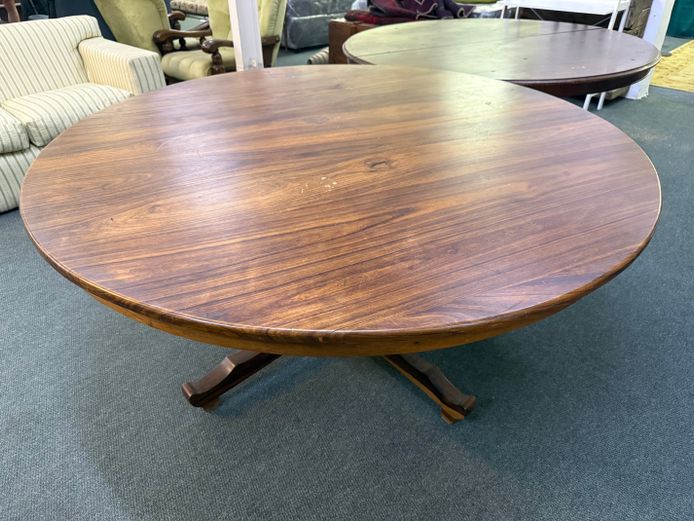 Round Stinkwood Dining Table 