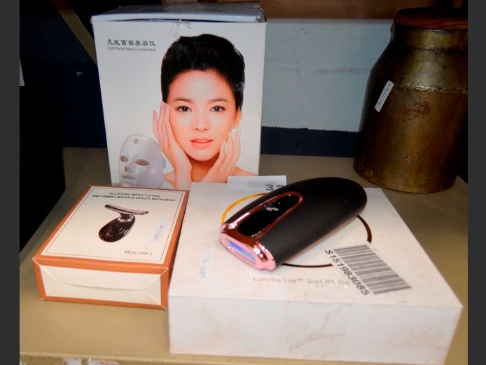 L.E.D. FACIAL MASK, HAIR REMOVER, etc [Untested]