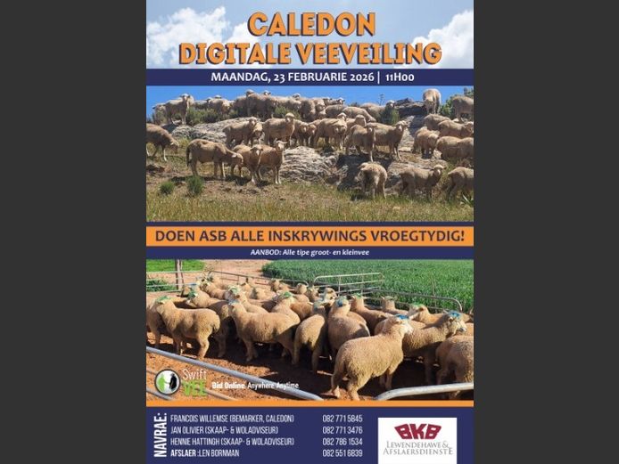 CALEDON DIGITALE VEEVEILING