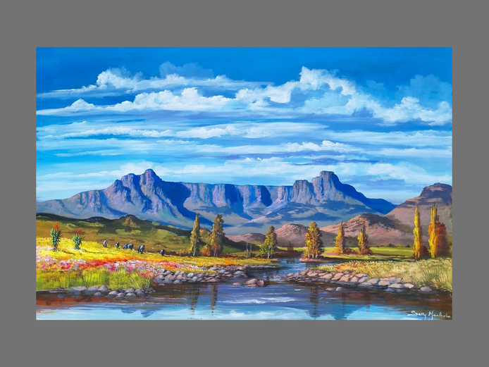 Solly Manthata - (1200mm x 800mm)