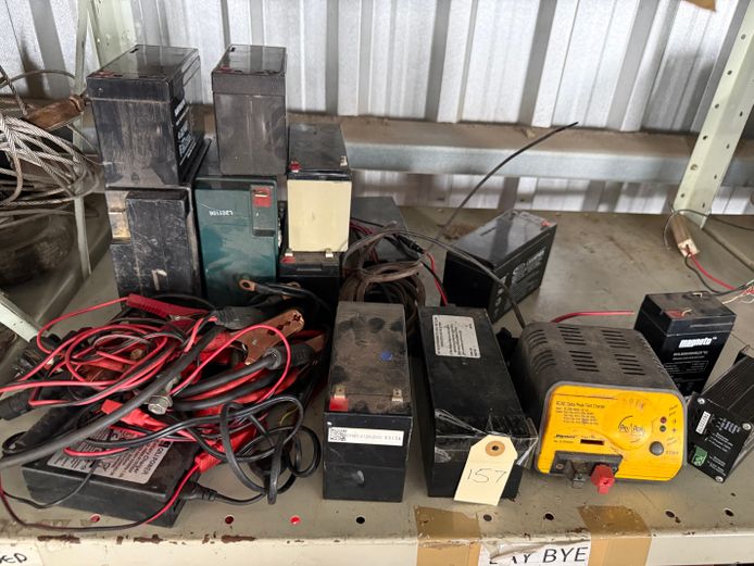 Lot of Various Batteries 