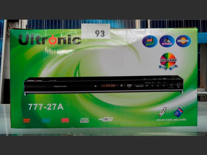 ULTRONIC DVD PLAYER WITH USB PORT & BUILT-IN GAMES