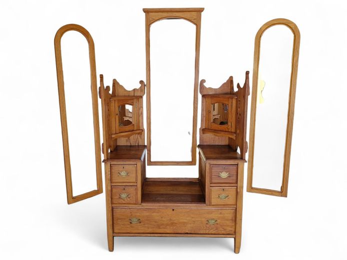 19th Century Batwing Dressing Table