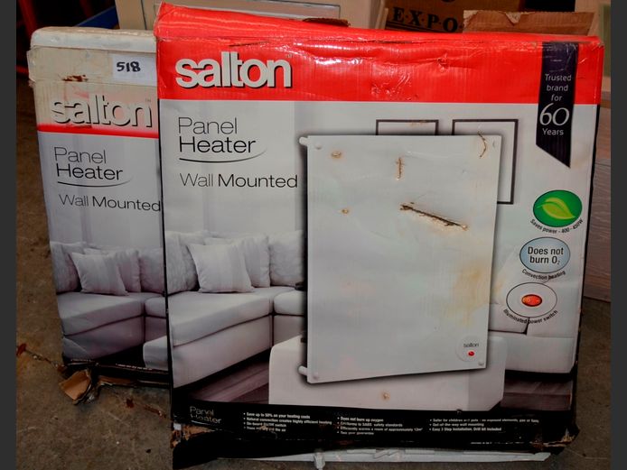 LOT OF 2: SALTON WALL PANEL HEATERS [Untested]