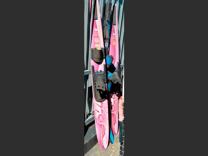 PAIR WATERSKI's &  A SLALOM SKI, 172cm Long