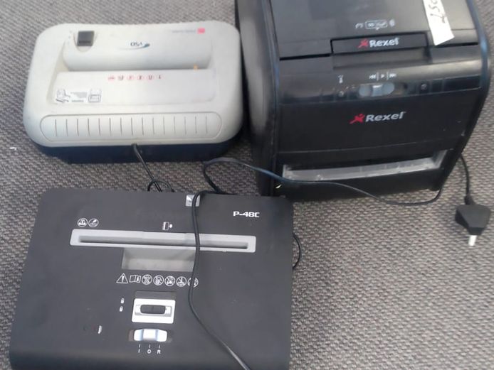 Paper Shredder scrap