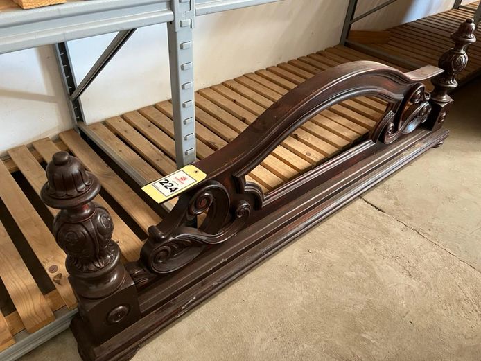 Wooden headboard