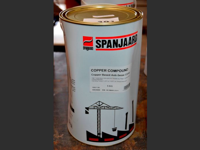 SPANJAARD 5kg TIN COPPER COMPOUND [Dented]