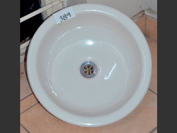 CERAMIC BASIN, 41cm Diameter