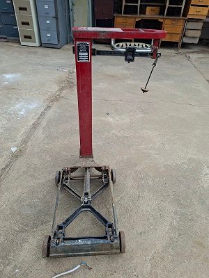 Mobile beam scale