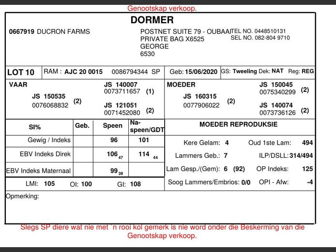 AJC 20 0015 - Ducron (Jacques Cronje)