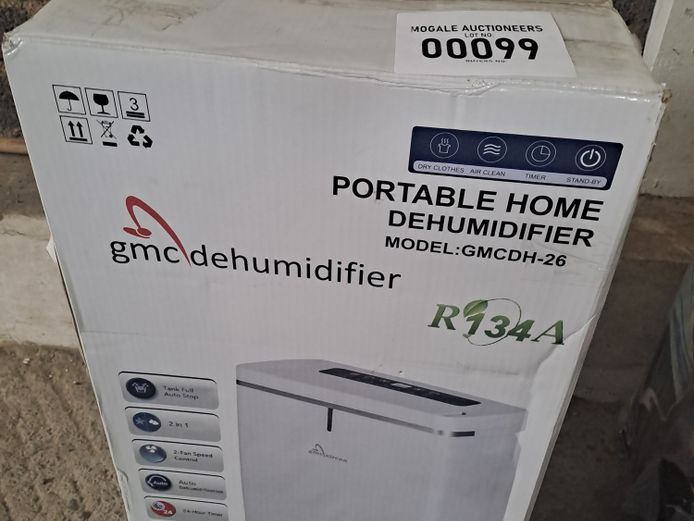 GMC DEHUMIDFIER 26L (NOT TESTED) 