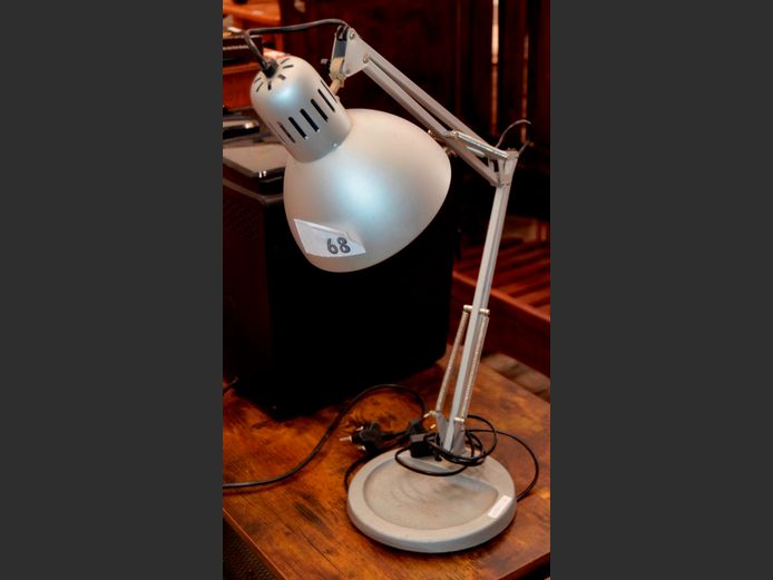 IKEA ANGLE POISE ADJUSTABLE DESK LAMP, 67cm High