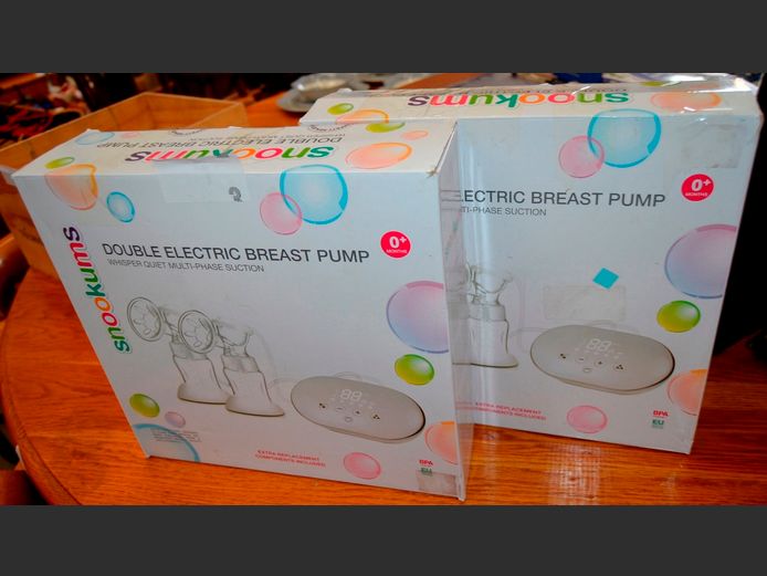 LOT: 2 x SNOOKUMS DOUBLE BREAST PUMPS [Untested]
