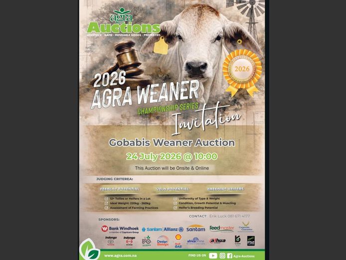 AGRA GOBABIS WEANER AUCTION