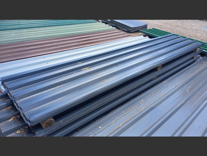 3.6m chromodeck IBR grey sheets 0.55mm thick