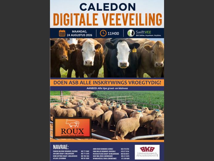 CALEDON DIGITALE VEEVEILING