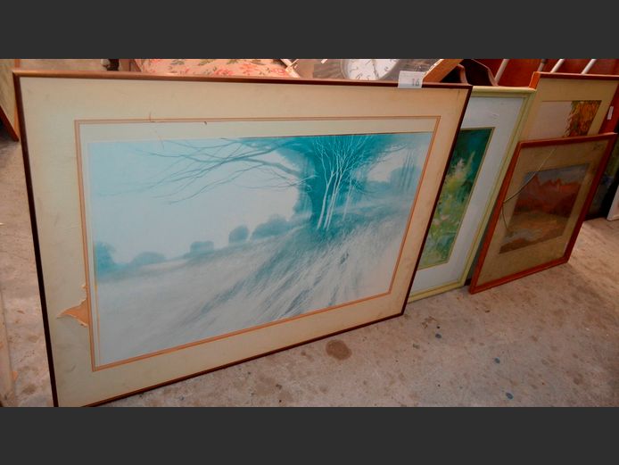 ASSORTED PAINTINGS & PRINTS