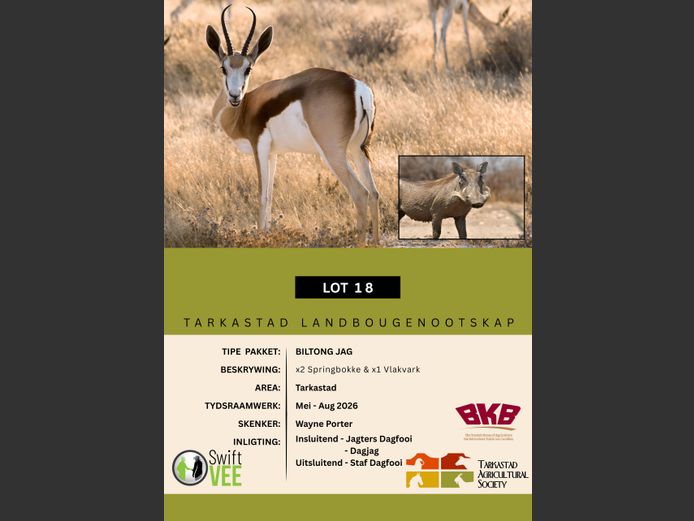 Biltong Jag | Wayne Porter