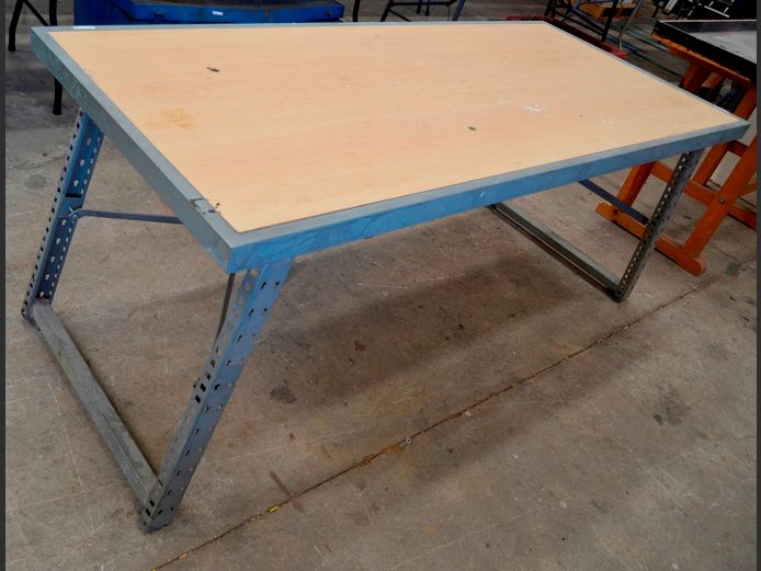 FOLDING WORK TABLE, 180 x 80 x 75cm