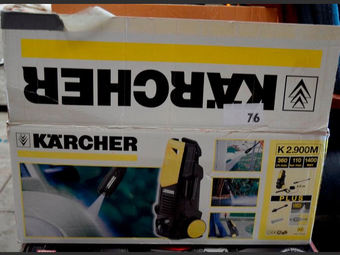 K'ARCHER HIGH PRESSURE WASHER [Switches on, untested further]