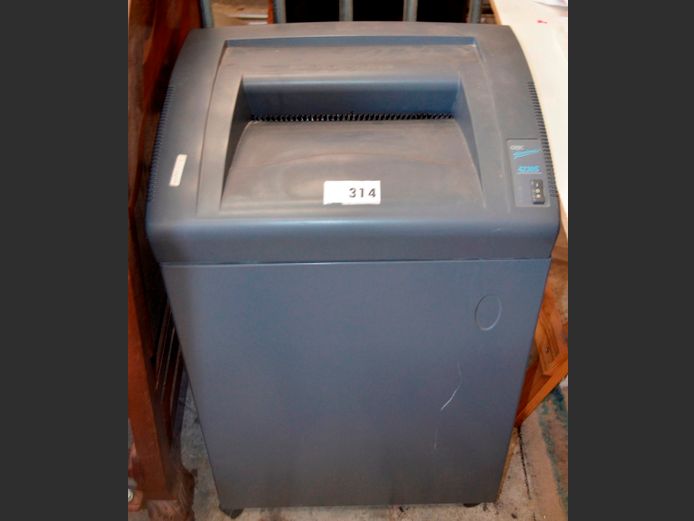 GRC PAPER SHREDDER, 52 x 45 x 82cm [Faulty]