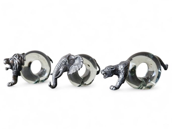 Ngwenya Glass & Pewter Animal Figures