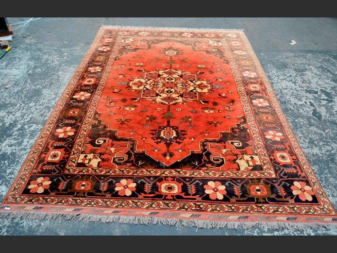 TURKOMAN PERSIAN CARPET, 365 x 260cm
