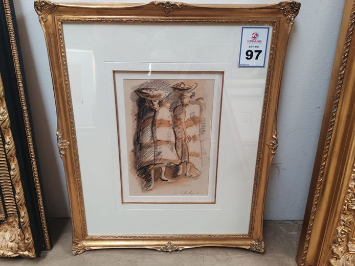 Two Figures Painting (STC)