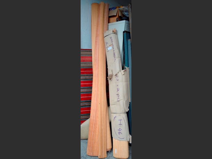 LOT: 4 x REED MATS, 200cm Wide