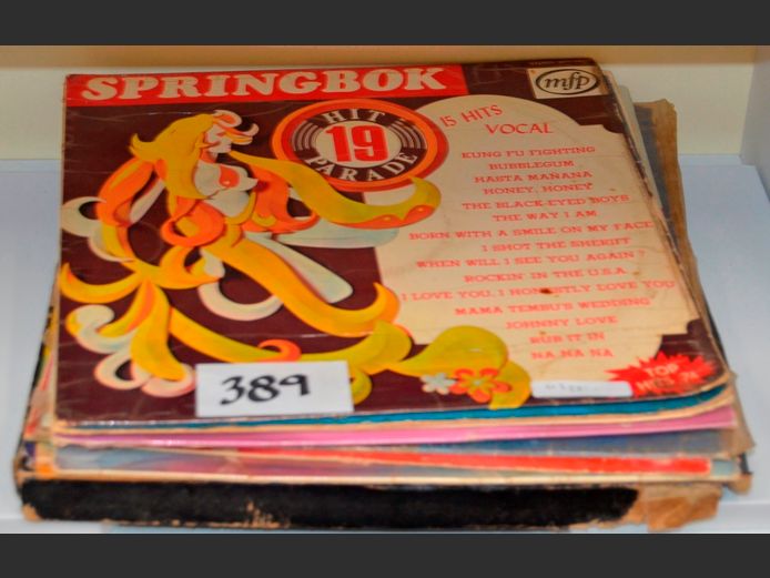 COLLECTION LP RECORDS: SPRINGBOK "THE BEST OF 1982" JIMMY SWAGGART, etc